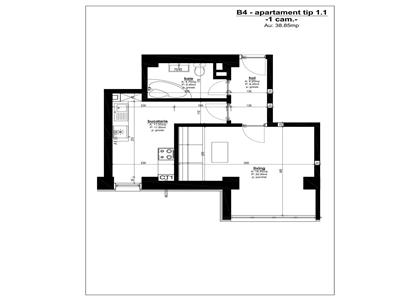 Apartament 1 camera | Iulius Mall | Ideal pentru studenti si investitie